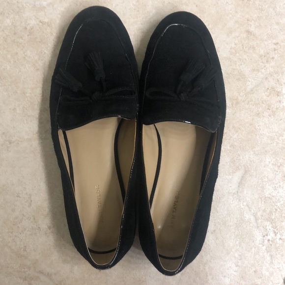 Ann Taylor black loafer - Picture 3 of 4